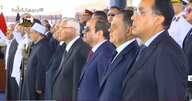 الرئيس السيسي يشهد "سلام الشهيد" خلال حفل تخرج دفعة جديدة من كلية الشرطة 