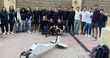 "روبن" فريق من طلاب هندسة يصنع 4 طائرات بدون طيار ويشارك بمسابقة دولية
