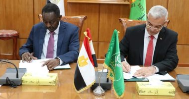 رئيس جامعة المنوفية ورئيس جامعة السودان يوقعان اتفاقية تعاون 