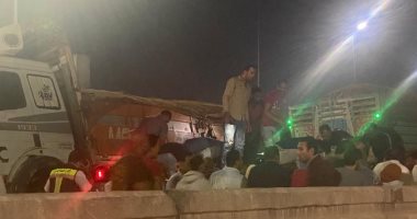 شهود حادث الصدام المروري على "الدائري": السائق المتهم صاح بوجود عطل وفر هاربا