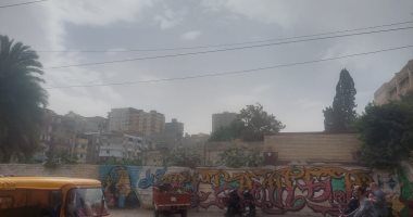 امتداد الأمطار الخفيفة في الإسكندرية إلى أحياء شرق ووسط