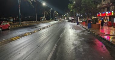 "الصرف الصحى" بالإسكندرية: سقوط أمطار خفيفة غربا فجر اليوم دون تجمعات للمياه