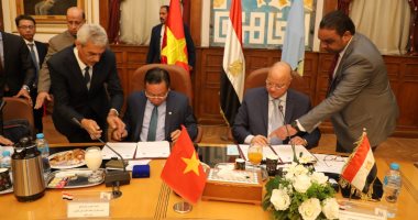 القاهرة وهانوى الفيتنامية يتفقان على توقيع مذكرة تفاهم لتعزيز الصداقة والتعاون