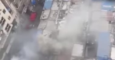 السيطرة على حريق فى سوق "شيديا" بالإسكندرية بسبب "شواية لحوم"