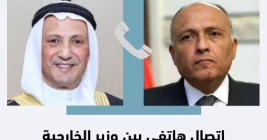 شكرى يهنئ وزير خارجية الكويت الجديد بمنصبه ويؤكد تطلعه لاستمرار التنسيق