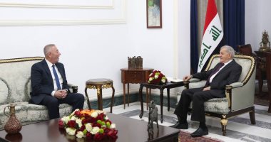 الرئيس العراقى يبحث مع سفير الأردن تعزيز العلاقات الثنائية بين البلدين