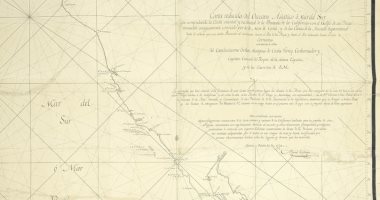 طرح خريطة تحكى قصة استعمار كاليفورنيا من الأسبان فى بونهامز بمزاد علنى 