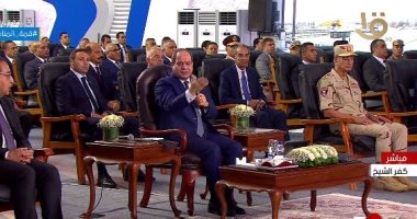 الرئيس السيسي يشكر وزير الكهرباء: "الدكتور شاكر دائما الخير معاه"