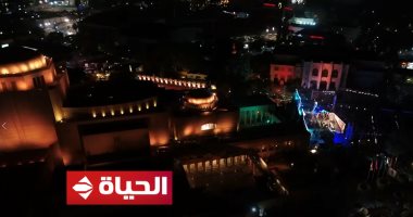 كاميرا "الحياة" تحلق فوق دار الأوبرا لنقل فعاليات مهرجان الموسيقى.. فيديو