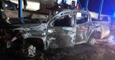 ننشر الصور الأولى لآثار التفجير الانتحاري في منطقة الشقيقة الليبية