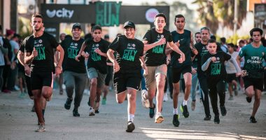 نجوم الرياضة وأعضاء سيتى كلوب يشاركون فى ماراثون الجرى City Run بكفر الشيخ