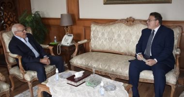 محافظ بورسعيد يستقبل رئيس المحكمة الاقتصادية بالإسماعيلية