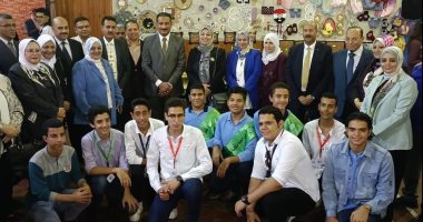 افتتاح معرض المدرسة المنتجة بالمدرسة السعيدية بالجيزة 