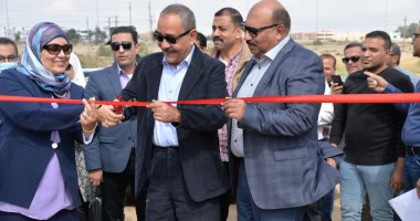 افتتاح محطة رفع الصرف الصحى الرئيسية بقرية الحجاز "الكيلو 2" بالإسماعيلية