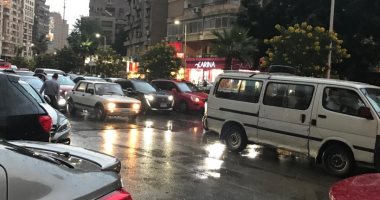 أمطار متفاوتة الشدة ورعدية على مناطق متفرقة بالجيزة..فيديو