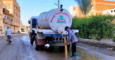 مصر تتجمل بعد يوم ممطر.. شفط المياه من شوارع المحافظات