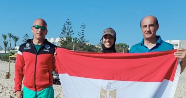 مريم همام تتوج بفضية البطولة الأفريقية لتجديف الشواطئ 