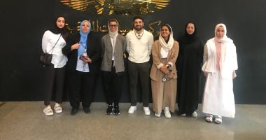 المتحف القومي للحضارة المصرية يستقبل وزيرة الثقافة والشباب بدولة الإمارات 
