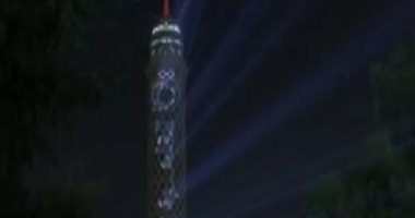 قناة القاهرة الإخبارية تبدأ بثها بالعد التنازلى من برج القاهرة و"تايم سكوير"