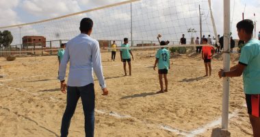 لجنة وزارة الشباب تتابع فعاليات رياضية وتدريبية ببئر العبد فى شمال سيناء.. صور