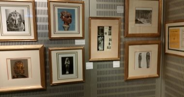 افتتاح معرض الصورة الحية لـ توت عنخ آمون بمكتبة الإسكندرية.. صور وفيديو