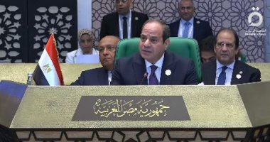 الرئيس السيسي: انعقاد القمة العربية دعوة لاستلهام روح القومية العربية