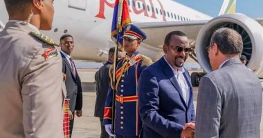 The Ethiopian Prime Minister arrives in Sharm El-Sheikh to attend the Cop27 Conference