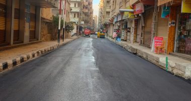 محافظ الإسكندرية: إنجاز 85% من خطة رصف الطرق بنطاق حى العجمى
