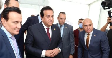 وزير الصحة يفتتح المستشفى الميدانى بشرم الشيخ ضمن خطة التأمين لـ (COP27)