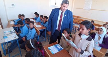 وكيل تعليم شمال سيناء يتابع انتظام سير العملية التعليمية بالشيخ زويد
