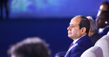 الرئيس السيسي: مصر أطلقت استراتيجية وطنية من أجل مواجهة تغير المناخ .. صور