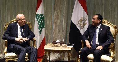 رئيس وزراء لبنان: سرعة استجابة الرئيس السيسى لنا تشعرنا بأن هناك سندا قويا لبلادنا