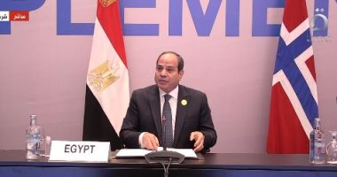 الرئيس السيسي: مصر اتخذت إجراءات لتعزيز الاستفادة من الطاقات المتجددة