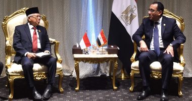رئيس الوزراء يتطلع لعقد الجولة الأولى للجنة العليا المشتركة بين مصر وإندونيسيا