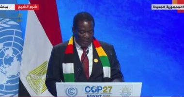 رئيس زيمبابوى: تغير المناخ يدمر حياة الناس وسبل كسب رزقهم
