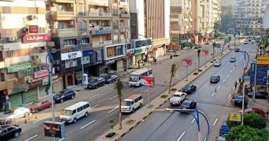 شارع مراد بالجيزة يتجمل بعد تطويره ورفع كفاءته.. صور 