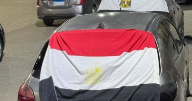 مسيرات بالسيارات تجوب شوارع محافظة الإسماعيلية دعما للدولة بقيادة الرئيس السيسى