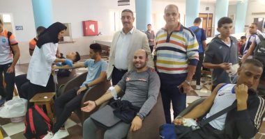 انطلاق حملة تبرع بالدم بجامعة الإسكندرية لنشر الوعى الصحى للطلاب