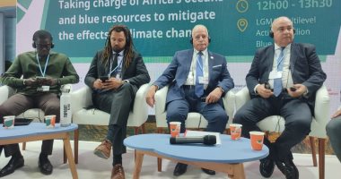 محافظ جنوب سيناء يشارك فى جلسة تأثير تغيرات المناخ على البحار والمحيطات