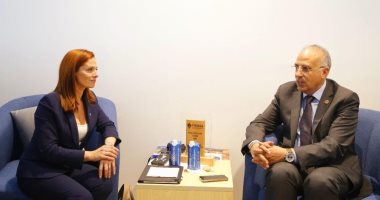 وزير الرى يلتقى وزيرة الطاقة والمشروعات والتنمية بمالطا على هامش مؤتمر المناخ