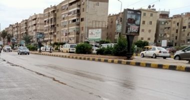 هطول أمطار بعدد من مدن وقرى كفر الشيخ