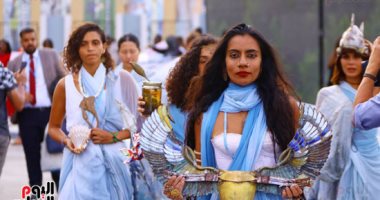 مسيرة نسائية فى Cop27 لحماية المحيطات والأنهار من التغيرات المناخية.. صور