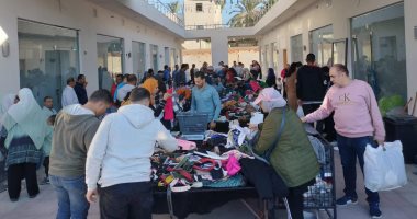 محافظ بورسعيد: مول الملابس المستعملة على مساحة 16 ألف متر ويشهد إقبال المواطنين