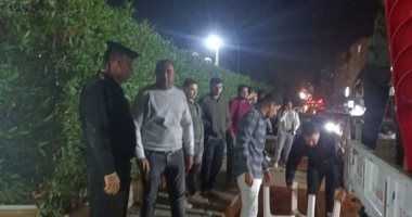 رفع 2200 حالة تعد وإشغال لمنشآت تجارية ومقاهى فى حملة بحدائق الأهرام.. صور