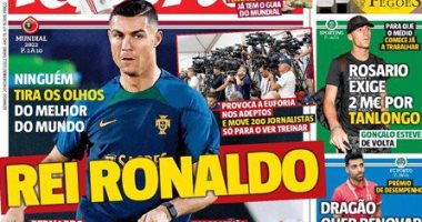الصحف البرتغالية تدعم رونالدو قبل انطلاق كأس العالم 2022