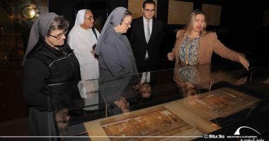 الرئيسة العامة للراهبات الساليزيانيات تزور مكتبة الإسكندرية.. صور