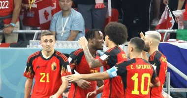 ​منتخب بلجيكا يقتنص فوزا صعبا من أنياب كندا فى كأس العالم 2022.. فيديو وصور
