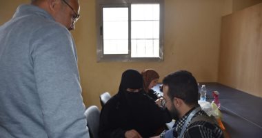 جامعة مدينة السادات تنظم قافلة طبية فى قرية "مشيرف" ضمن مبادرة حياة كريمة