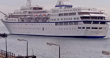 وصول السفينة AEGEAN ODYSSEY إلى ميناء بورسعيد السياحى وعلى متنها 290 سائحا