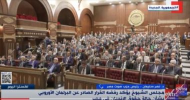 حزب صوت مصر لـ"إكسترا نيوز": البرلمان الأوروبي تدخل فيما لا يعنيه